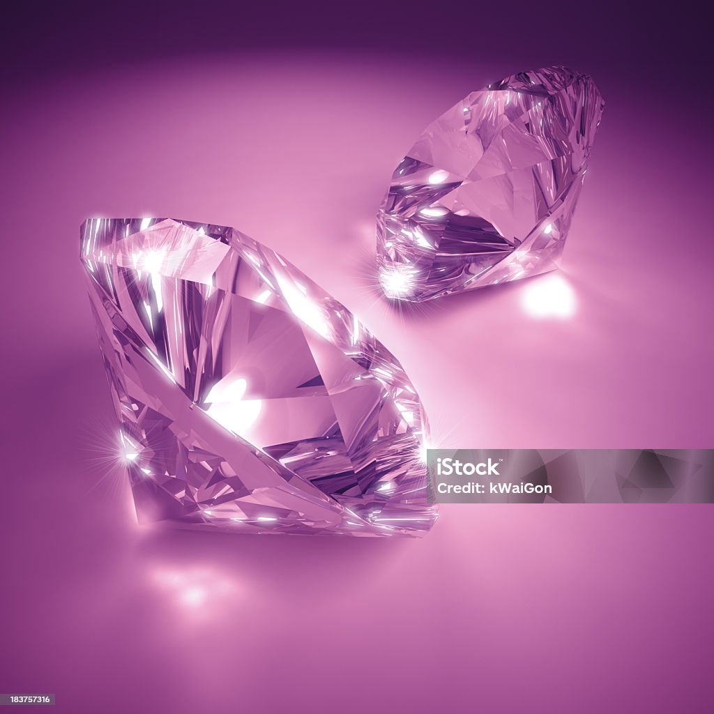 핑크 다이아몬드 - 로열티 프리 0명 스톡 사진