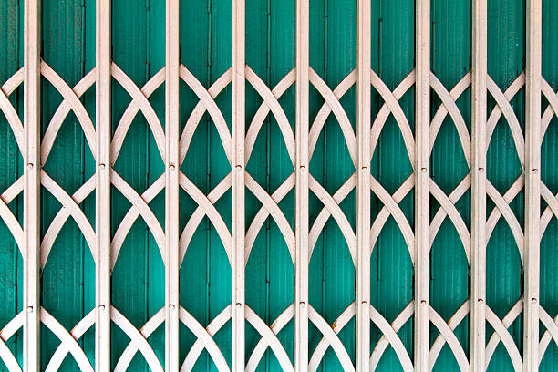 istock Vietnam, Long Hai, door grate. 183757640