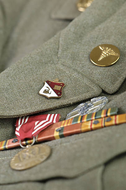 istock World War II US army uniform adorned with medals 183757726