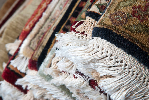 tappeti persiani - carpet rug persian rug persian culture foto e immagini stock