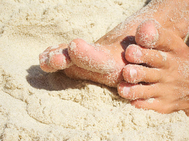 istock Toes in the Sand Close-Up 183758668