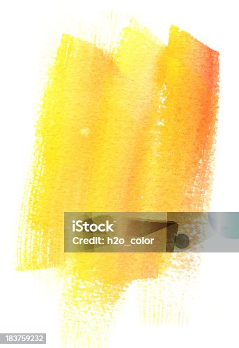 istock Orange and Yellow Swiped Background 183759232