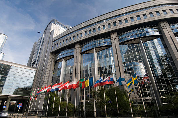 istock European Parliament in Brussels 183759488