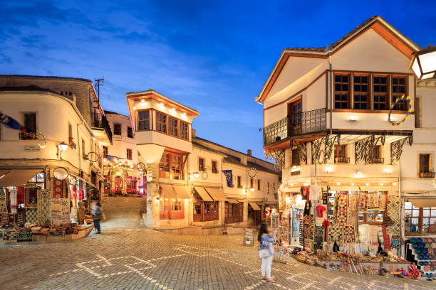 istock Gjirokaster at sunset, Albania 1837595243