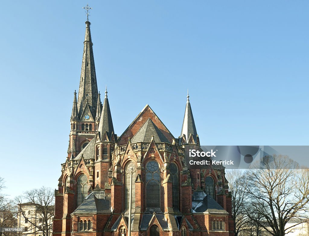 Johannis Kirche in Gera Deutschland - Lizenzfrei Dach Stock-Foto