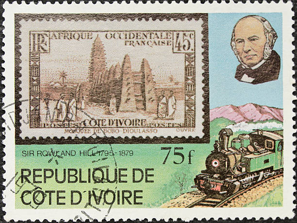 istock Ivory Coast Sir Rowland Hill Postage Stamp 183760235