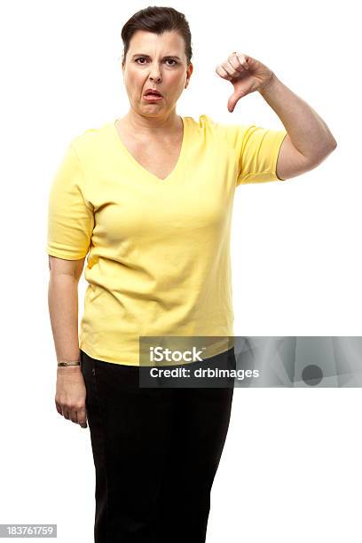 Retrato Feminino - Fotografias de stock e mais imagens de Frustração - Frustração, Mulheres Maduras, Nojo