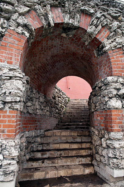 istock Stairs Leading to Kremlin Wall 183761796