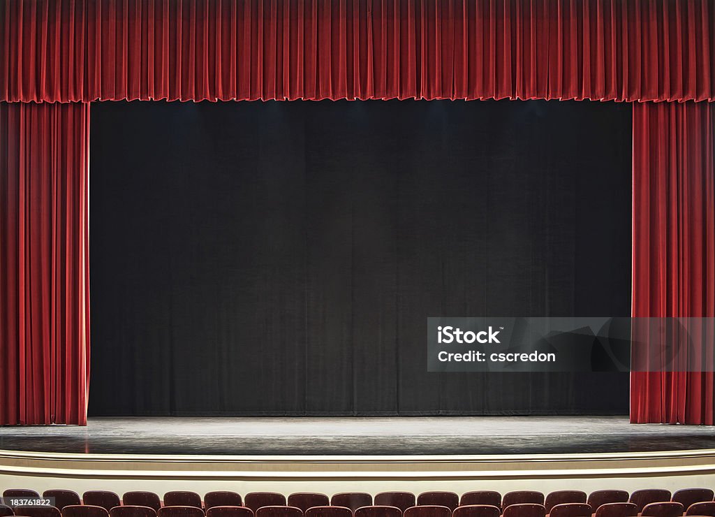 Fase di teatro - Foto stock royalty-free di Palcoscenico