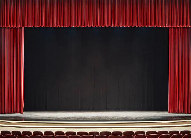 Photo of theatre stage