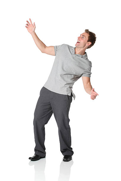 Casual man leaning backwards Casual man leaning backwardshttp://www.twodozendesign.info/i/1.png bending over backwards stock pictures, royalty-free photos & images