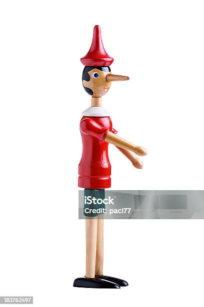 Pinocchio Clipping Path - Fotografie stock e altre immagini di Pinocchio - Pinocchio, Arte, Cultura e Spettacolo, Bambola - Giocattolo