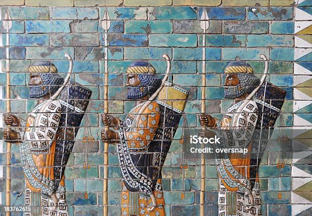 Ancient Persians Stock Photo - Download Image Now - Persian Culture, Babil, Army Soldier