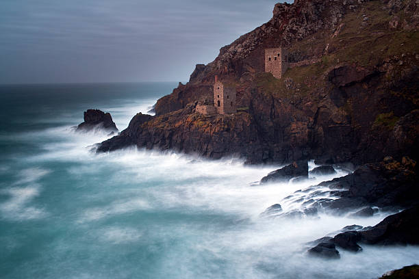 botallack tin mines - penzance zdjęcia i obrazy z banku zdjęć