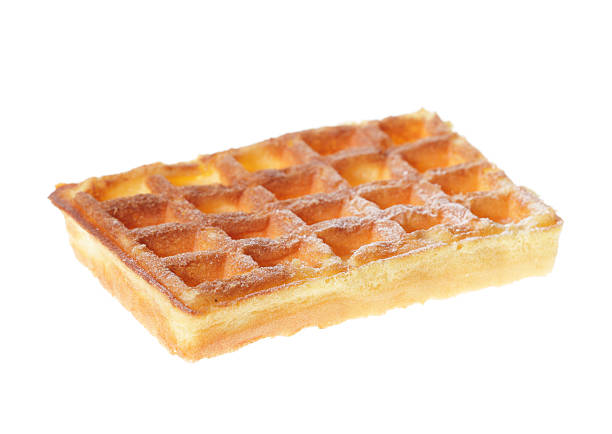 gaufre - waffle waffled belgian waffle food photos et images de collection