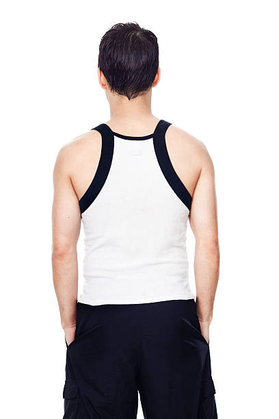 istock Back view of a man in sportswear 183765405