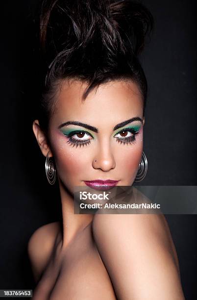 Punk Beauty Stock Photo - Download Image Now - Adult, Beautiful People, Beautiful Woman