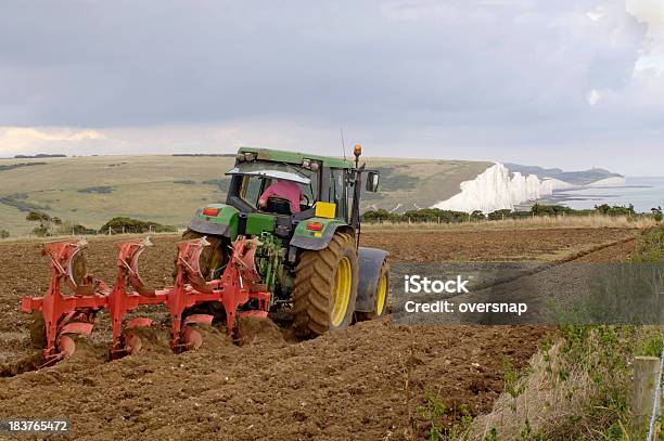 Plough Stock Photo - Download Image Now - UK, Tractor, Agriculture