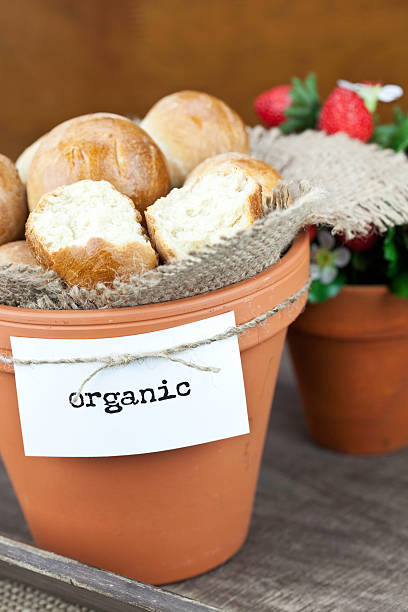 istock Organic Homemade Bread Rolls 183765867