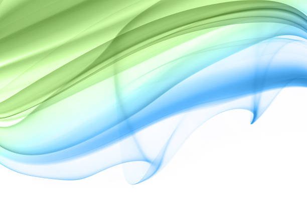 istock Smoke abstract in green and blue 183766937