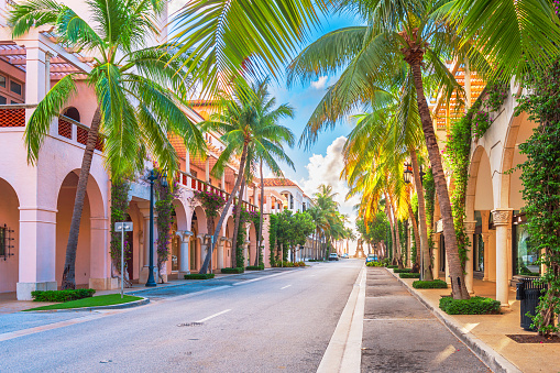 Palm Beach, Florida, EE. UU. en Worth Ave photo