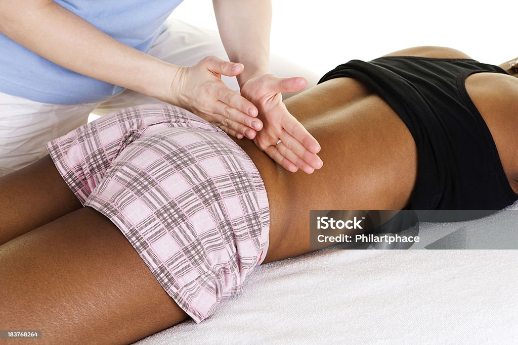 Physiotherapie - Lizenzfrei Afrikanischer Abstammung Stock-Foto