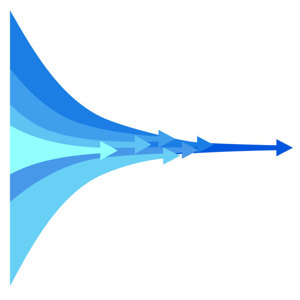 pfeil: bild von vorwärtsbewegung, geschwindigkeit, etc. blaue farbe - vereinen stock-grafiken, -clipart, -cartoons und -symbole