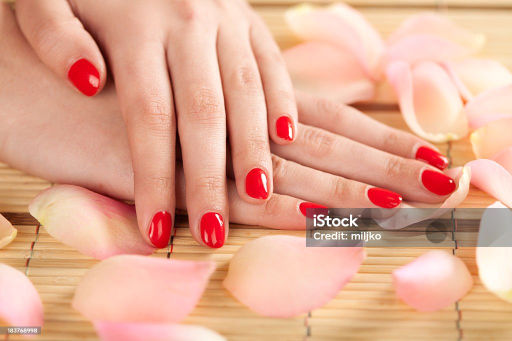 Manicura. - Foto de stock de Belleza libre de derechos