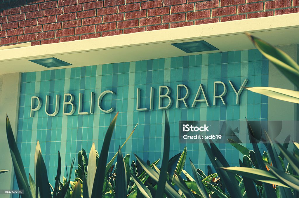 Biblioteca pública - Foto de stock de Arquitectura exterior libre de derechos