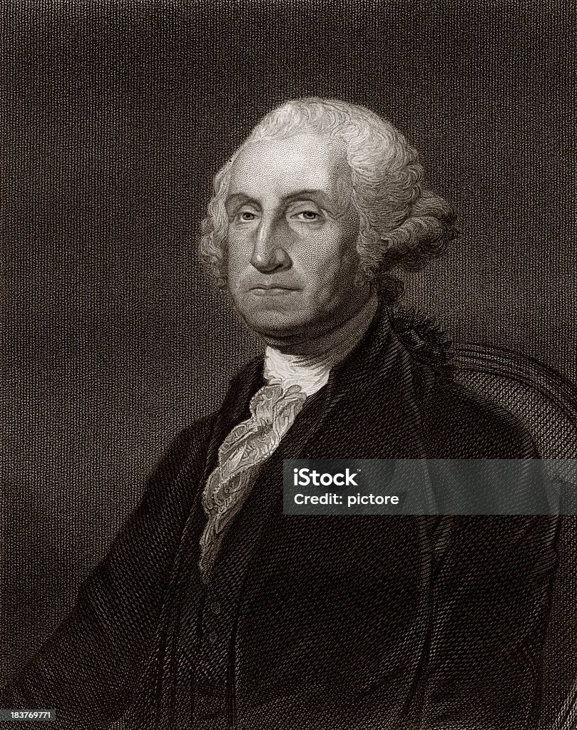 George Washington, primer Presidente de los Estados Unidos. - Ilustración de stock de George Washington libre de derechos