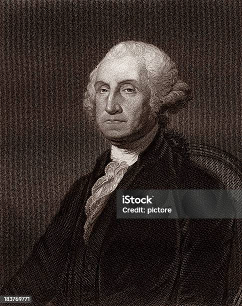 Ilustración de George Washington Primer Presidente De Los Estados Unidos y más Vectores Libres de Derechos de George Washington