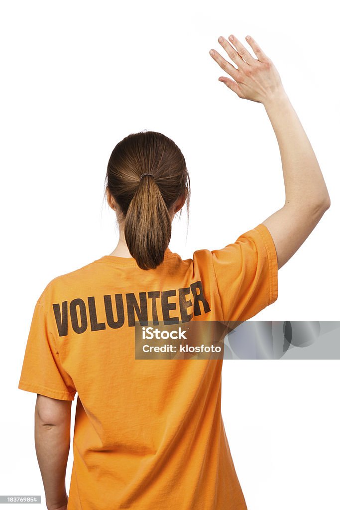 Femmina di volontariato - Foto stock royalty-free di Abbigliamento casual