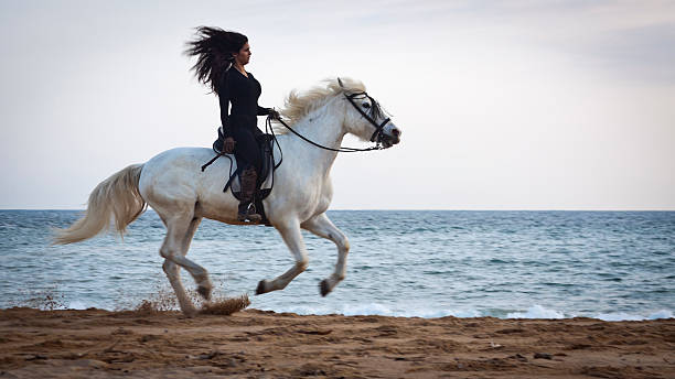 horsewoman riding