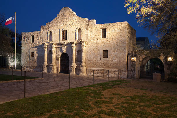 The Alamo, San Antonio Texas at Night