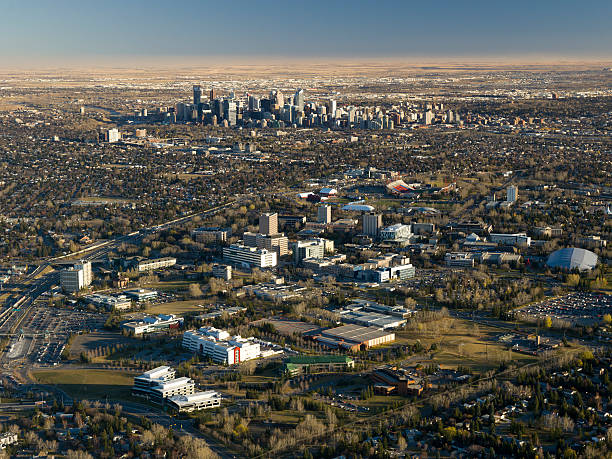 Downtown Calgary Aerial Photo