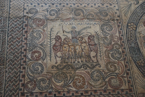 Roman mosaics of Emerita Augusta, present-day Mérida, Badajoz (Spain)
