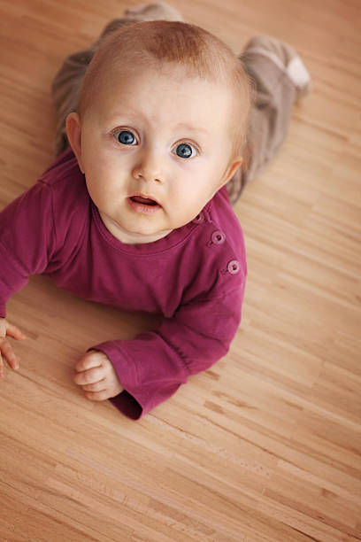 istock Little Toddler on the Floor 183770657