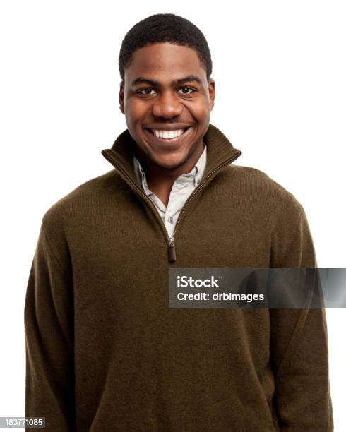 Young Male Portrait Stock Photo - Download Image Now - Males, Portrait, Cheerful