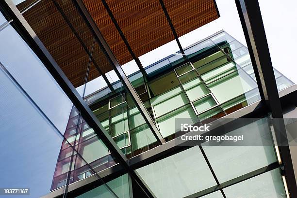 Architektonische Abstrakte Außerhalb Moderne Gebäude An Der University Of Washington Stockfoto und mehr Bilder von Abstrakt