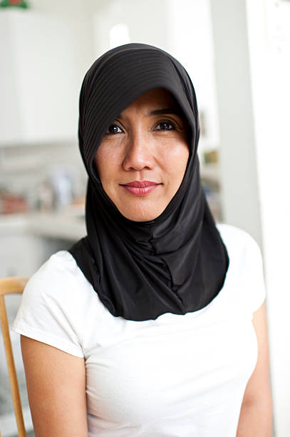 istock Happy Muslim Housewife 183771633