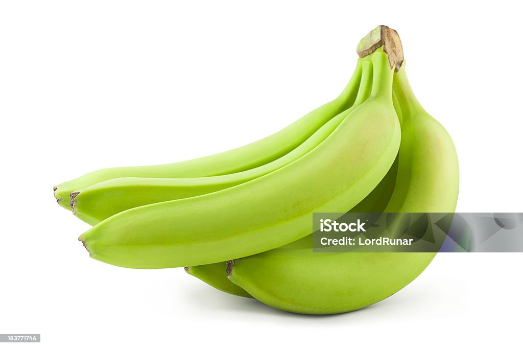 Verde bananas - Royalty-free Banana - Fruto tropical Foto de stock