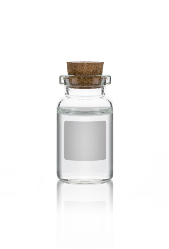 A bottle with blank label for you design. Clipping path included.OTHER SIMILAR IMAGES: