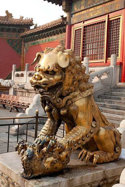 istock Chinese Guardian Lion 183771852