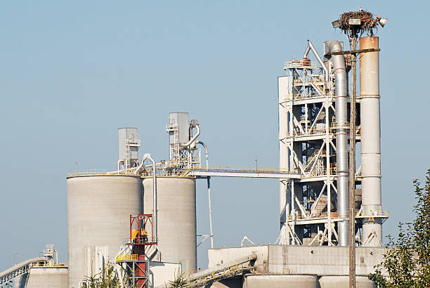 istock Osprey nest at concrete plant 183771928