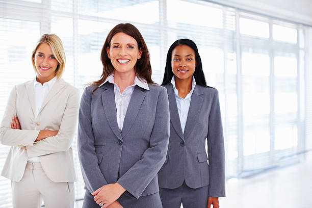 istock Successful business team with their female leader 183771972