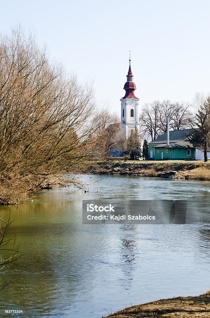 Fluss - Lizenzfrei Abenddämmerung Stock-Foto