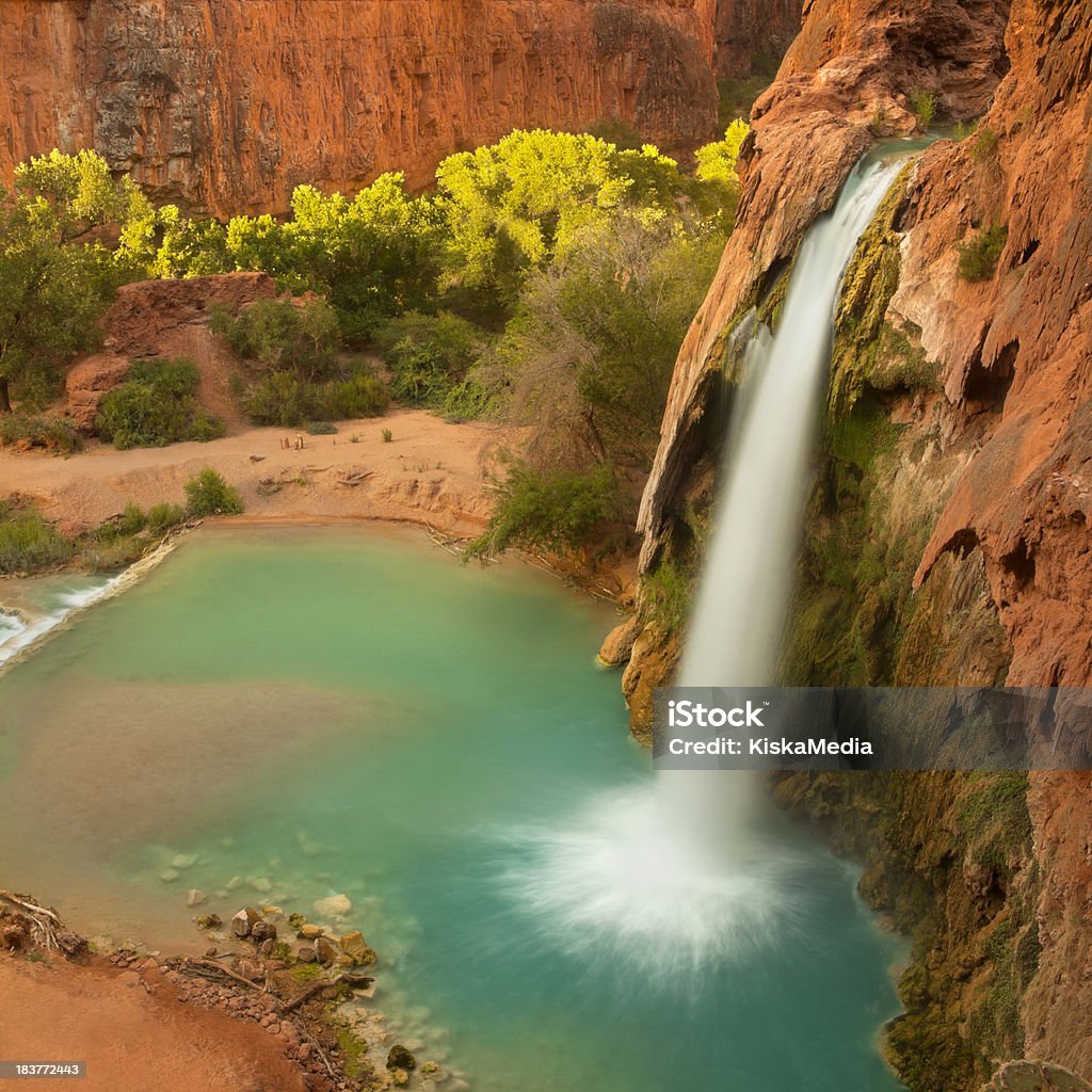 Cachoeira Havasu - Foto de stock de Deserto royalty-free