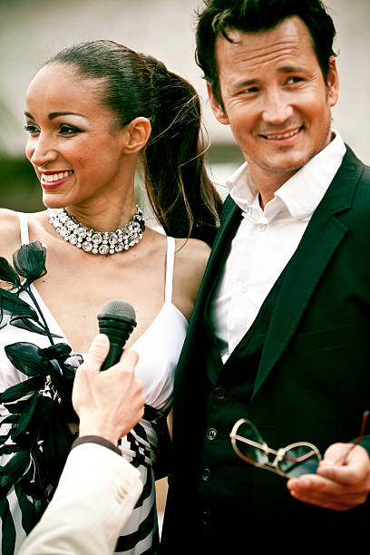 istock Couple of actors interviewed 183772521