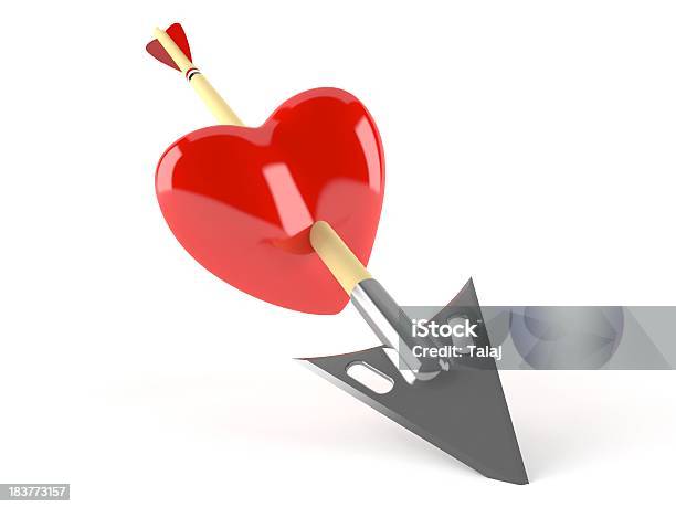 Love Stock Photo - Download Image Now - Arrow - Bow and Arrow, Cut Out, Emotion