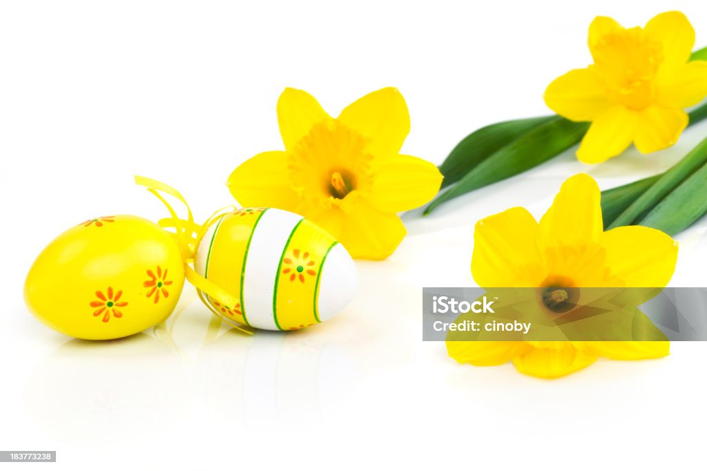 Gelbe Ostern - Lizenzfrei Band Stock-Foto